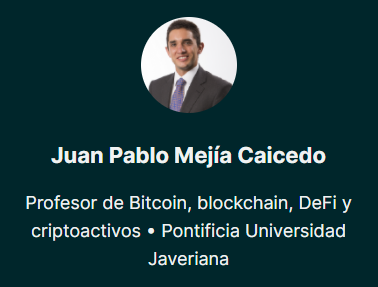 Fundamentos de la Tecnología Blockchain - Universidad Javeriana - Juan en Cripto